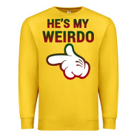 Lemon He's My Weirdo Galaxy Premium Sweatshirt - Bettercallsaul