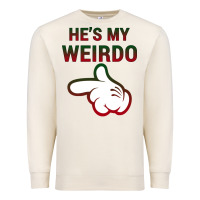 Sandshell He's My Weirdo Galaxy Premium Sweatshirt - Bettercallsaul