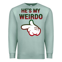 Seafoam He's My Weirdo Galaxy Premium Sweatshirt - Bettercallsaul