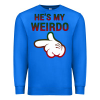 True Royal He's My Weirdo Galaxy Premium Sweatshirt - Bettercallsaul