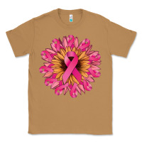 Toasted Coconut cancer ribbon sunflower Classic Tee - NancyCooperArtShop