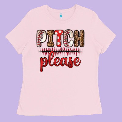 Pitch Please Ladies Tee Designed By Zillion Design Studio
