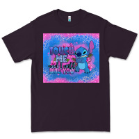 Plum touch me and i will bite you stitch Premium Tee - Zillion Design Studio