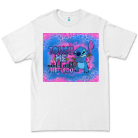 White touch me and i will bite you stitch Premium Tee - Zillion Design Studio