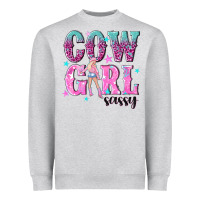 Cowgirl Sassy With Pink Cowgirl Heavyweight Sweatshirt | Teevron