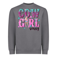 Storm cowgirl sassy with pink cowgirl Heavyweight Sweatshirt - NancyCooperArtShop