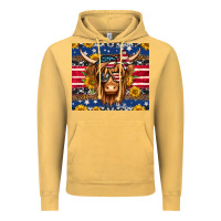 Vintage Mustard 4th of july longhaired cow tumbler Vintage Hoodie - Jasminsmagicworld