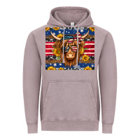 Vintage Zinc 4th of july longhaired cow tumbler Vintage Hoodie - Jasminsmagicworld