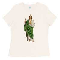Bone san judas1 Ladies Tee - JahusDesignShop
