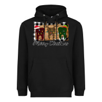 Black Merry Christmas Teeth Heavyweight Hoodie - Bettercallsaul