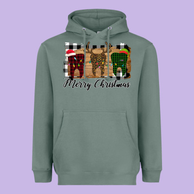 Merry Christmas Teeth Heavyweight Hoodie Designed By Bettercallsaul