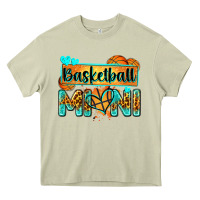 Mossy basketball mini with leopard Heavy Core Tee - Zillion Design Studio
