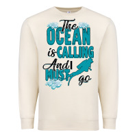 Sandshell The Ocean Is Calling Premium Sweatshirt - Bettercallsaul