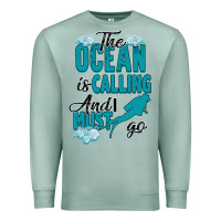 Seafoam The Ocean Is Calling Premium Sweatshirt - Bettercallsaul