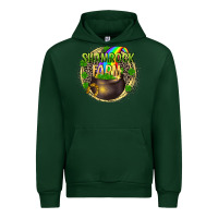 Forest Green St. Patrick's Shamrock farm Urban Hoodie - CowGirlArtShop