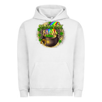 Pigment Lunar Rock St. Patrick's Shamrock farm Urban Hoodie - CowGirlArtShop