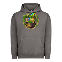 Pigment Tornado St. Patrick's Shamrock farm Urban Hoodie - CowGirlArtShop