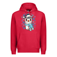 Cardinal snowman coffee cup Premium Hoodie - JahusDesignShop