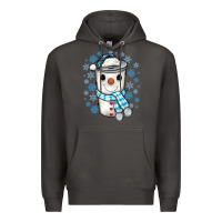 Smoke snowman coffee cup Premium Hoodie - JahusDesignShop