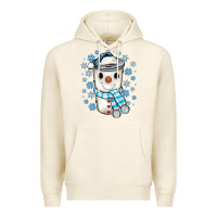Tofu snowman coffee cup Premium Hoodie - JahusDesignShop