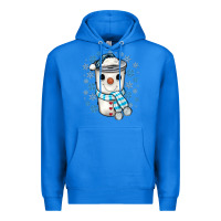 True Royal snowman coffee cup Premium Hoodie - JahusDesignShop
