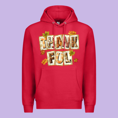 Thankful With Plate Premium Hoodie Designed By Texasbilliewilder