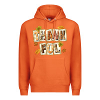 Carrot Thankful with Plate Premium Hoodie - texasbilliewilder