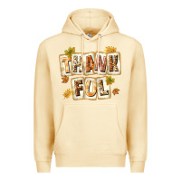 Pina Colada Thankful with Plate Premium Hoodie - texasbilliewilder
