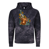 Cloud Black idaho map long haired cow Vintage Hoodie - Jasminsmagicworld