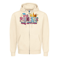Sandshell The Princess Has Arrived Zipper Hoodie - MaliasSmallBusiness