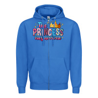 True Royal The Princess Has Arrived Zipper Hoodie - MaliasSmallBusiness