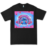 Black stitch rainbow Premium Tee - Zillion Design Studio