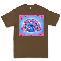 Cacao stitch rainbow Premium Tee - Zillion Design Studio