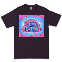 Plum stitch rainbow Premium Tee - Zillion Design Studio