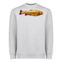 Heather Grey golden trout west virginia Heavyweight Sweatshirt - LillyAllenDesigns