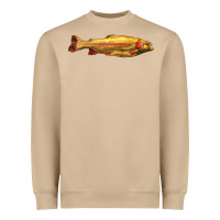 Mushroom golden trout west virginia Heavyweight Sweatshirt - LillyAllenDesigns