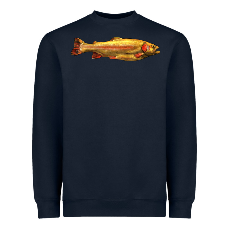 Golden Trout West Virginia Heavyweight Sweatshirt by LillyAllenDesigns | Teevron