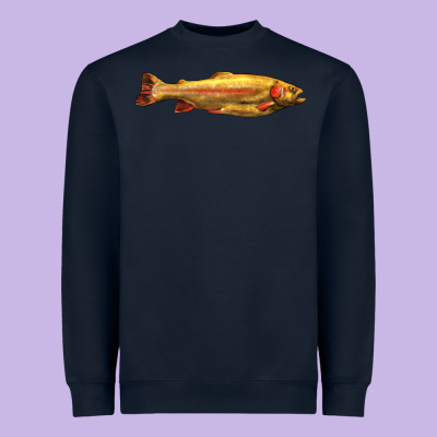 Golden Trout West Virginia Heavyweight Sweatshirt Designed By Lillyallendesigns