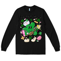 Black one lucky nurse belt bag Long Sleeve Tee - MaliasSmallBusiness
