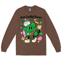 Chestnut one lucky nurse belt bag Long Sleeve Tee - MaliasSmallBusiness