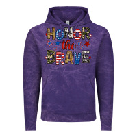 Cloud Purple honor the brave Vintage Hoodie - RanaPortraitStore