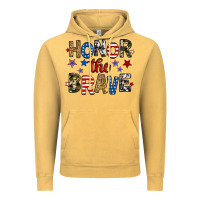 Vintage Mustard honor the brave Vintage Hoodie - RanaPortraitStore