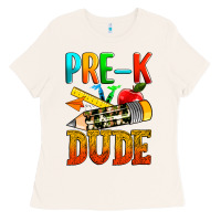 Bone pre k dude Ladies Tee - texasbilliewilder
