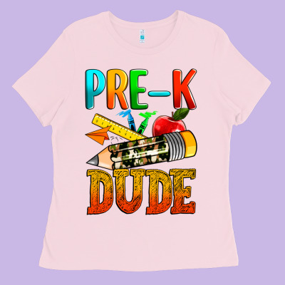 Pre K Dude Ladies Tee Designed By Texasbilliewilder