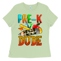Matcha pre k dude Ladies Tee - texasbilliewilder