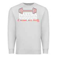 Dove Grey Hakuna Masquata It Means Nice Booty Premium Sweatshirt - Bettercallsaul