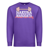 Purple Hakuna Masquata It Means Nice Booty Premium Sweatshirt - Bettercallsaul