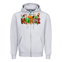 Heather Grey fall nurse Zipper Hoodie - MaliasSmallBusiness