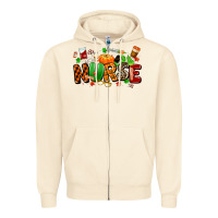 Sandshell fall nurse Zipper Hoodie - MaliasSmallBusiness