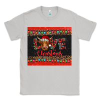 Moon Dust love christmas highland cow and turquoise gemstone Classic Tee - Jasminsmagicworld